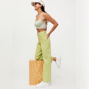 BDG Urban Outfitters High-Rise Loose Baggy green jeans size 25